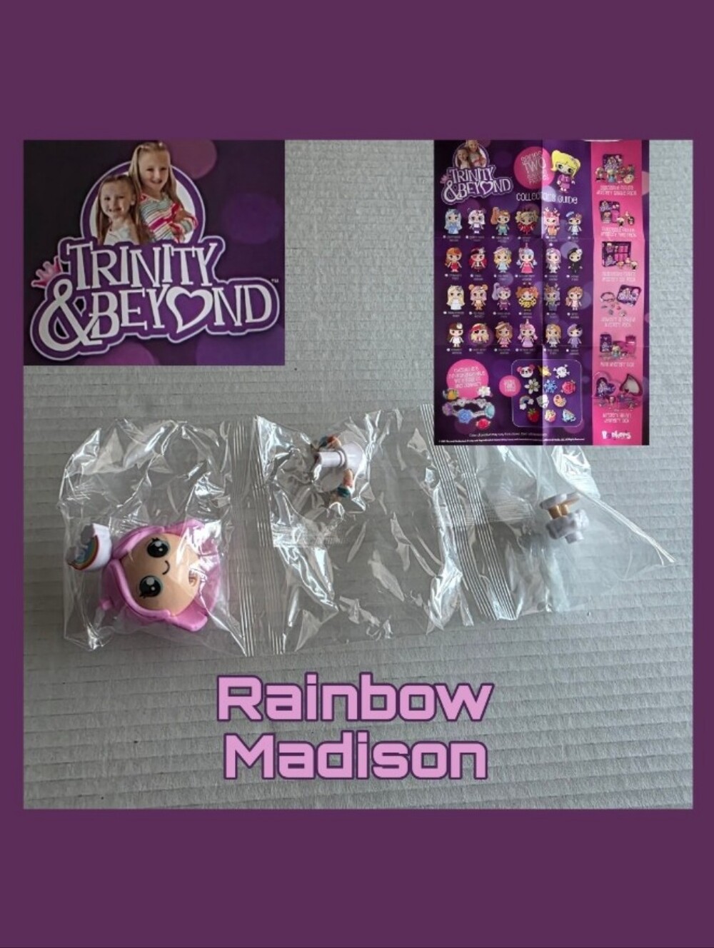 NIP Rainbow Madison Mini Figure - Pink